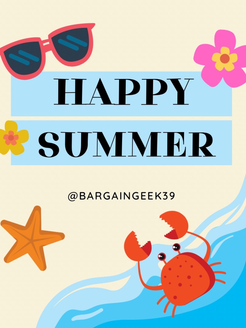 Happy Summer☀️🕶️🍉⛱️